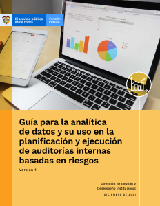 Previsualizacion archivo Guía para la analítica de datos y su uso en la planificación y ejecución de auditorías internas basadas en riesgos - Versión 1 - Diciembre de 2021